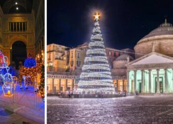 Napoli si illumina di magia: tornano le luminarie di Natale 2025!