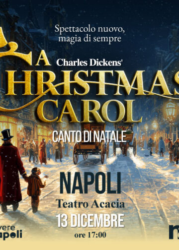 Il Natale arriva sul palco: “A Christmas Carol” al Teatro Acacia il 13 dicembre 2025