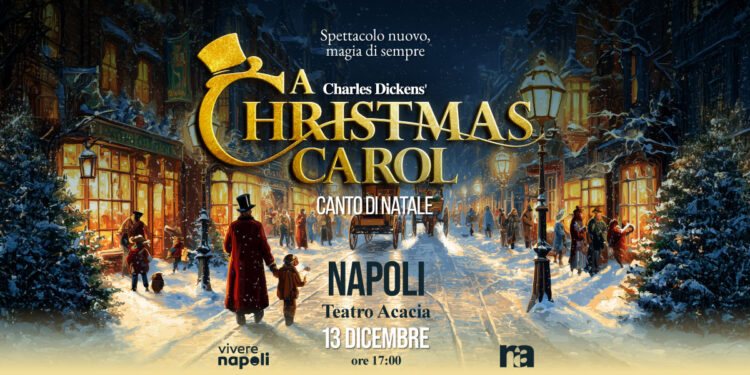 Il Natale arriva sul palco: “A Christmas Carol” al Teatro Acacia il 13 dicembre 2025